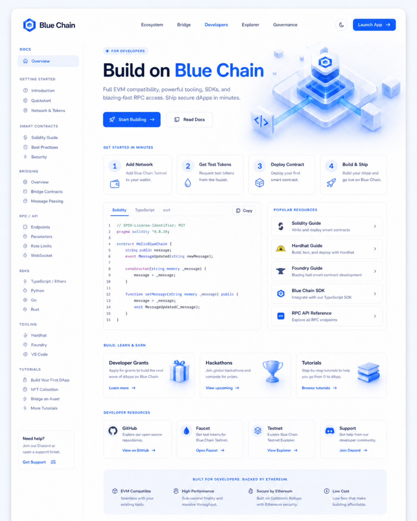Developer documentation and SDK onboarding.